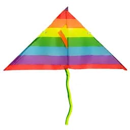 Повітряний змій M 1739-2 ширина 70см, дов.33см, хвіст 33см, струна, мікс кольорів, кул., 9-45-1,5 см (6903183972017)