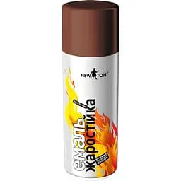 Емаль New Ton жаростійка коричнева аерозоль 400 мл