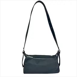 Жіноча чорна маленька чорна сумка Olivia Leather B24-W-2032A - мініатюра 4