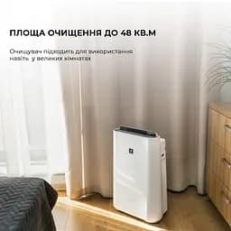 Очищувач повітря з функцією зволоження Sharp KC-D60EUW - мініатюра 4