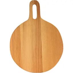 Дошка обробна Brizoll Ruta бук кругла з ручкою 25х1.8 см (D012)