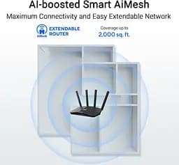 Роутер ASUS RT-BE55 (90IG0A80-MO3C00) - мініатюра 5