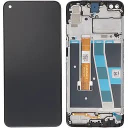 Дисплей Oppo A72 /A92 чорний, оригінал PRC, з рамкою