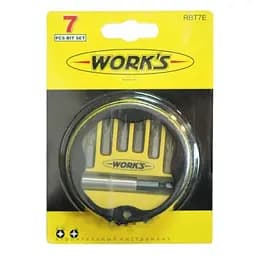 Набір біт Work's RBT7E 7 шт. (27471)