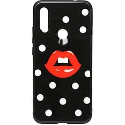 Чохол-накладка Toto Cartoon Print Glass Case Xiaomi Redmi 7 Red Lips