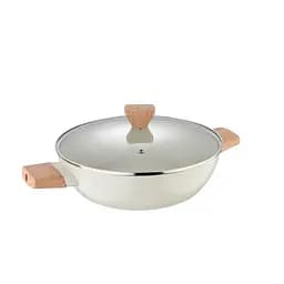 Сотейник с крышкой Bergner Naturally 28 см (BG-34747-CR)