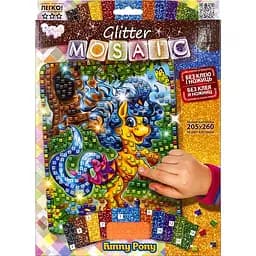 Креативное творчество "Блестящая мозайка" GLITTER MOSAIC БМ-03 Danko Toys, в коробке Funny Pony Вид 7