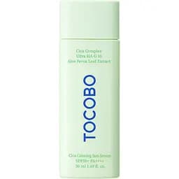 Сонцезахисна сироватка для чутливої та проблемної шкіри Tocobo Cica Calming Sun Serum SPF50+ PA++++ 50 мл (TOC030)