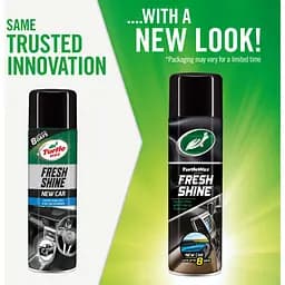 Аерозольна поліроль для пластику Turtle Wax Fresh Shine New Car із освіжувачем повітря 500 мл (54029/51787) - мініатюра 3