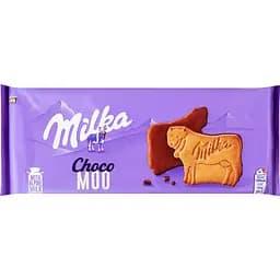 Печиво Milka Choco Moo вкрите молочним шоколадом 120 г (4322384)