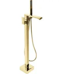 Смеситель для ванны Rea Tery gold напольный REA-B5306 Золотой