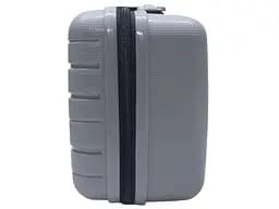 Бьюті-кейс Milano bag 0306/14 Маленький S Срібний - мініатюра 3