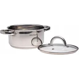 Кастрюля Ofenbach 2 л из нержавеющей стали с крышкой (OF-100524)
