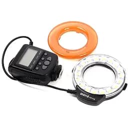 Кольцевая макровспышка Meike FC110