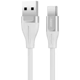 Кабель Remax Type-C Jell Series Fire-Cold Resistant RC -075a 1 м 2.1A белый