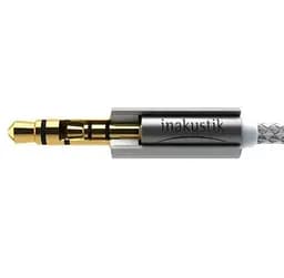 Аудіокабель 3,5 мм Mini Jack male - 6,3 мм Jack female Inakustik Premium II Extension Klinke 3 м - мініатюра 2