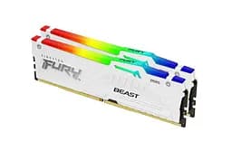 Пам'ять для настільних комп'ютерів Kingston FURY 32 GB (2x16GB) DDR5 6000 MHz Beast RGB EXPO White (KF560C30BWEAK2-32)