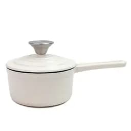 Сотейник з кришкою Nois Tierra чавун 14 см кремовий (830034)