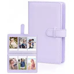 Фотоальбом для Fujifilm Instax Mini 108 фото Альбом для Mini (8, 9, 12, 11, 40, 99, evo, link), фіолетовий