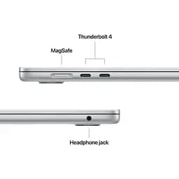 Ноутбук Apple 15.3 MacBook Air / M5/16GB/1TB/UMA/MacOS/Silver (MDVA4UA/A) - мініатюра 6