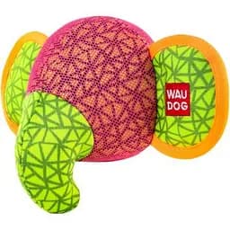 Іграшка для собак WAUDOG Fun Слон 20х14 см рожева (62047) - мініатюра 2