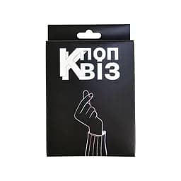 Карткова гра-вікторина К-поп Квіз Strateg 30493, 55 карток