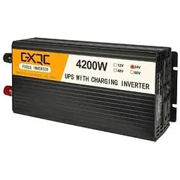 Інвертор GXQC SFX-1500W / 4200W DC 24 V — AC 220 V з функцією заряджання акумулятора