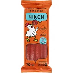 Чипси курячі Premia Чікси Спайсі 70 г