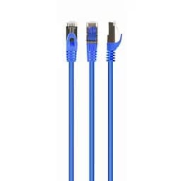 Патч-корд 3м S/FTP Cat 6A CU LSZH blue Cablexpert (PP6A-LSZHCU-B-3M)