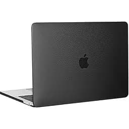Чохол-накладка Carbon Shell для Apple MacBook Pro 16.2 (A2485/A2780/A2991/A3403/A3186) Чорний - мініатюра 3
