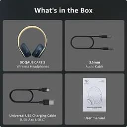 Бездротові навушники Doqaus Bluetooth 5.3 - мініатюра 3