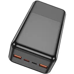 Портативна батарея - зовнішній акб Hoco J108B Universe 22.5W 30000mAh чорний - мініатюра 2