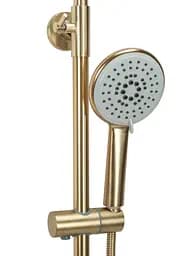 Душова система Rea Verso Brushed Gold з виливом REA-P9146, Золотий - мініатюра 4