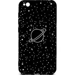 Чохол-накладка Toto Cartoon Soft Silicone TPU Case Xiaomi Redmi Go Saturn Black