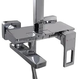 Душова система Globus Lux PIANO GLPN-0077 змішувач з поворотним виливом - мініатюра 3