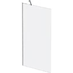 Шторка для ванны Am.Pm Gem прозрачное стекло 80x140 см хром WU90BS-080-140CT, Универсальная, прозрачный, хром