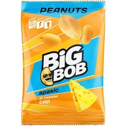 Арахіс смажений солоний Big Bob зі смаком сиру 120 г