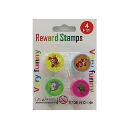 Набор штампиков Морской мир, 25 мм, 4 шт., в блистере