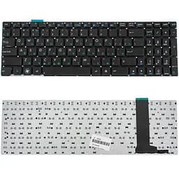 Клавіатура для ноутбука ASUS (G56, N56, N76) rus, black, без фрейма - мініатюра 2