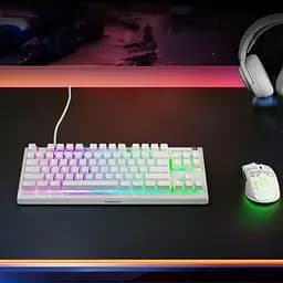Клавіатура SteelSeries Apex 3 TKL UA White (64819) - мініатюра 6