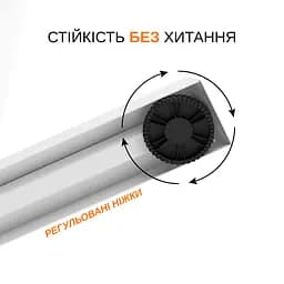 Електричний стіл для роботи сидячи та стоячи з регулюванням висоти Itech MT12BW - мініатюра 8