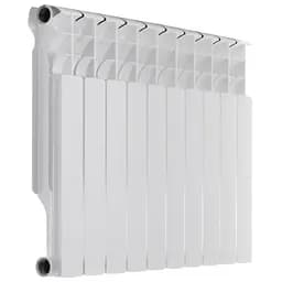 Радіатор секційний Bitherm 100 Bimetal-500L / Ціна за 1 секцію BT0557, Білий - мініатюра 3
