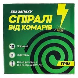 Спіралі від комарів Грім