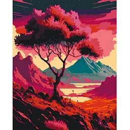 Набір для розпису ArtCraft Вечір в горах 40 x 50 см (11033-AC)