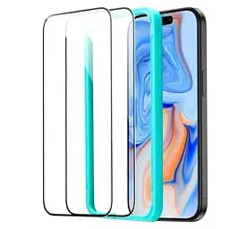 Захисне скло ESR Tempered-Glass Screen Protector для iPhone 16 | 15 (2 шт.) (1D6570201) - мініатюра 2