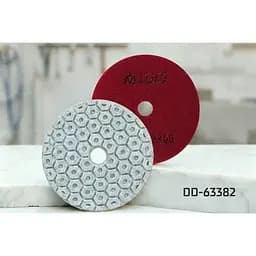 Круг алмазний Alloid Building Tools Combs шліфувальний на липучці 100 мм зерно 400 (DD-63382) - мініатюра 5