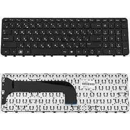 Клавіатура для ноутбука HP (Envy: m6-1000, m6t-1000) rus, black - мініатюра 2