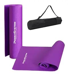 Коврик для йоги и фитнеса Power System PS-4014 PVC Fitness-Yoga Mat Purple (173x61x0.6) (PS-4014_Purple)