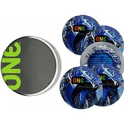 Презервативы One Color Sensation Adrenaline Rush синие 5 шт. в кейсе (ROZ6501052013)