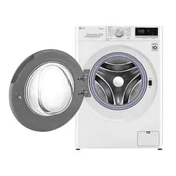 Пральна машина LG з фронтальним завантаженням F4V5RS0W, 10,5кг, 1400, A+++-40%, Пар, глибина 56см, Дисплей, Інвертор, Білий (F4V5RS0W) - мініатюра 3